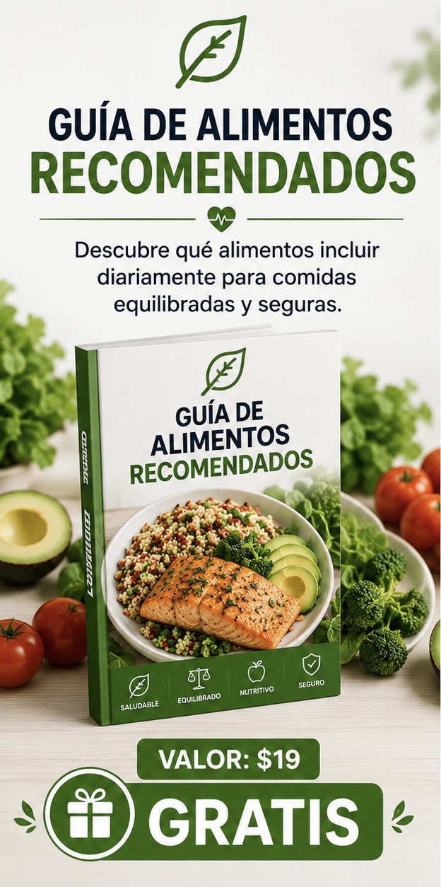 Guía de Alimentos Recomendados